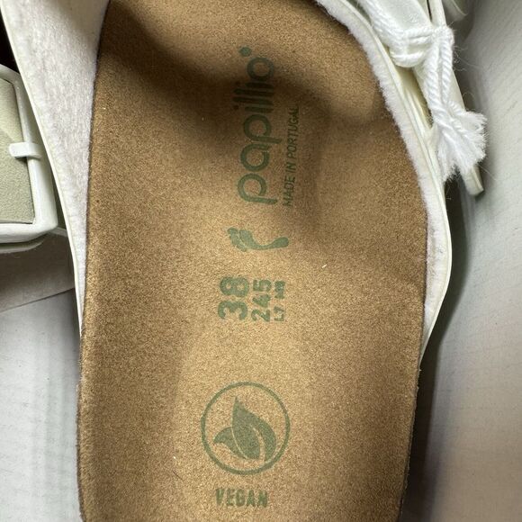 NEW Birkenstock Women's Size 7 Arizona Grooved Vegan Platform Papillio Sandals - Picture 8 of 8